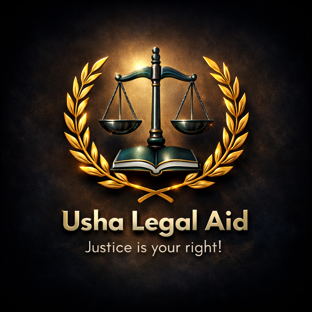 Usha Legal Aid Logo